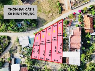 Bán đất thổ cư đại cát 1 ninh phụng ninh hòa giá chỉ 500 triệu