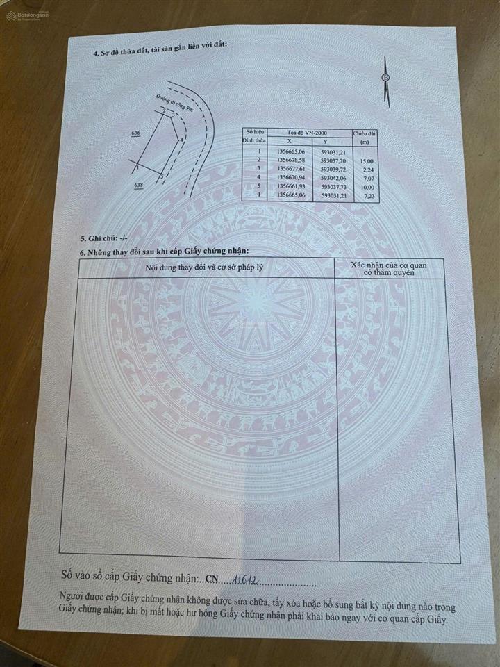 Tái định cư bầu gáo trung tâm xã diên khánh