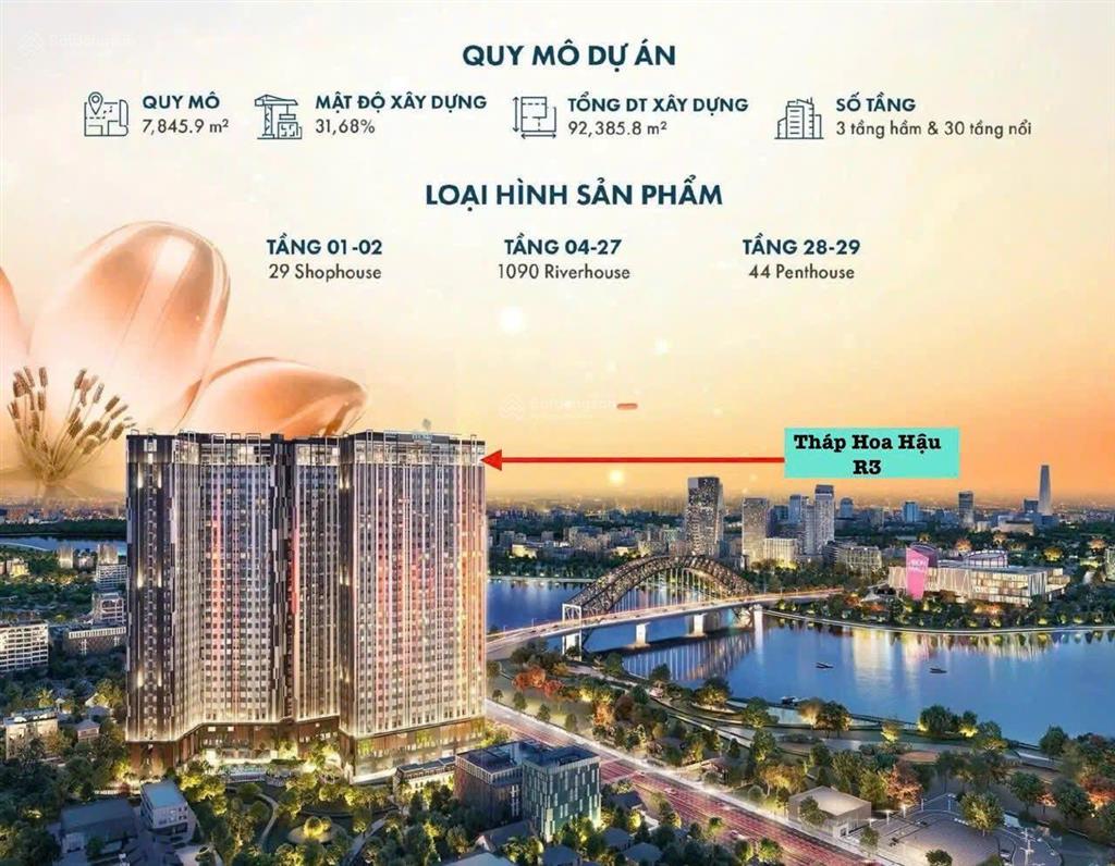 Mở bán tháp hoa hậu fresia riverside  căn hộ view sông đối diện aeon mall biên hòa