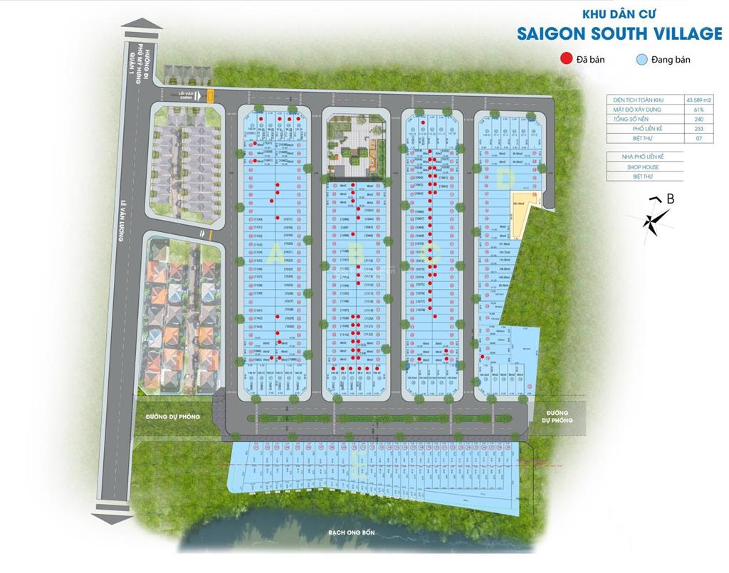 Bán đất kdc saigon south lê văn lương phước kiển.  0939 500 ***