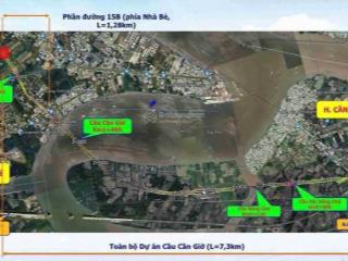 Bán đất kdc công trình cảng sài gòn phú xuân nhà bè  0939 500 ***