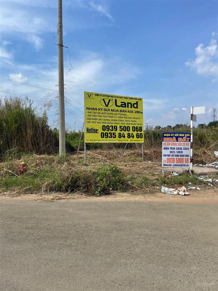 Bán đất khu dân cư 28 ha nhơn đức, nhà bè, đường nguyễn bình, giá chỉ từ 33 tr/m2 đến 35tr/m2