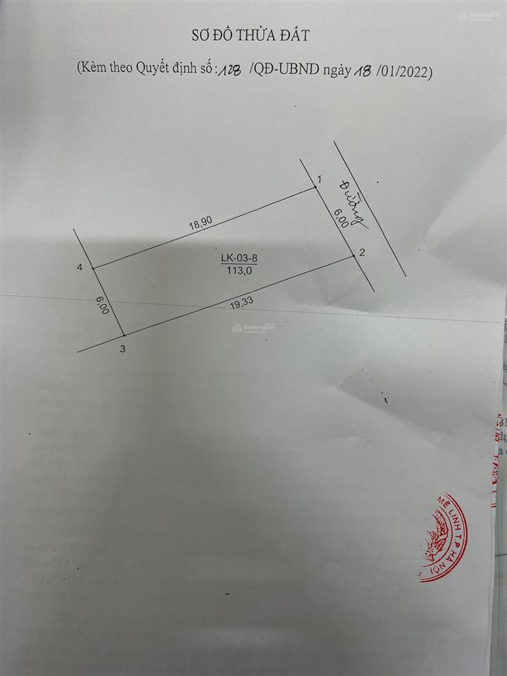 Chính chủ bán đất đấu giá x3 tam đồng, mê linh, hn