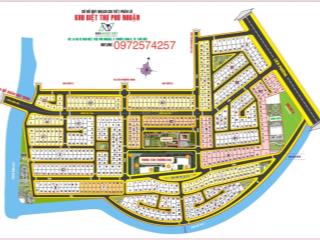 Bán nền bt view sông kdc phú nhuận dt 293m2 (14,3 x 20,5) giá 95tr/m2 (27,84tỷ)