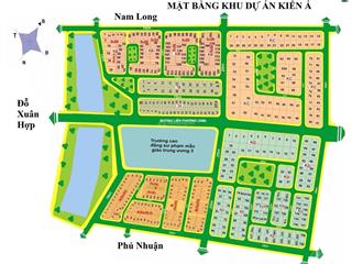 Bán nhanh nền đất kdc kiến á đ liên phường giá chỉ 10,8tỷ 110m2 (5x22) sổ hồng cầm tay