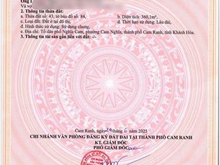 Bán lô đất 4 mặt tiền trung tâm cam nghĩa cạnh dự án vin, giá chỉ hơn 20tr/m2