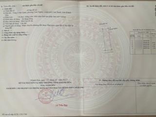 Chính chủ bán lô tái định cư vùng 4 hải quântrung tâm mỹ cagiá tốt