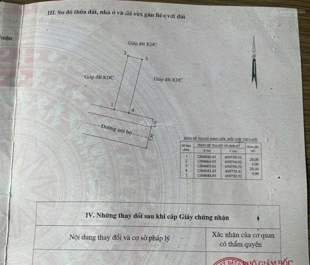 Bán lô khu dân cư tiến thành, gần biển gần novaland phan thiết đường nhựa chỉ 1ty1