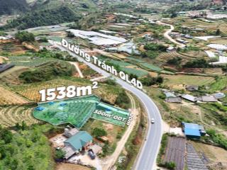 1538m2 đường tránh ql4d sa pa view bến xe và kđt giàng tra qh