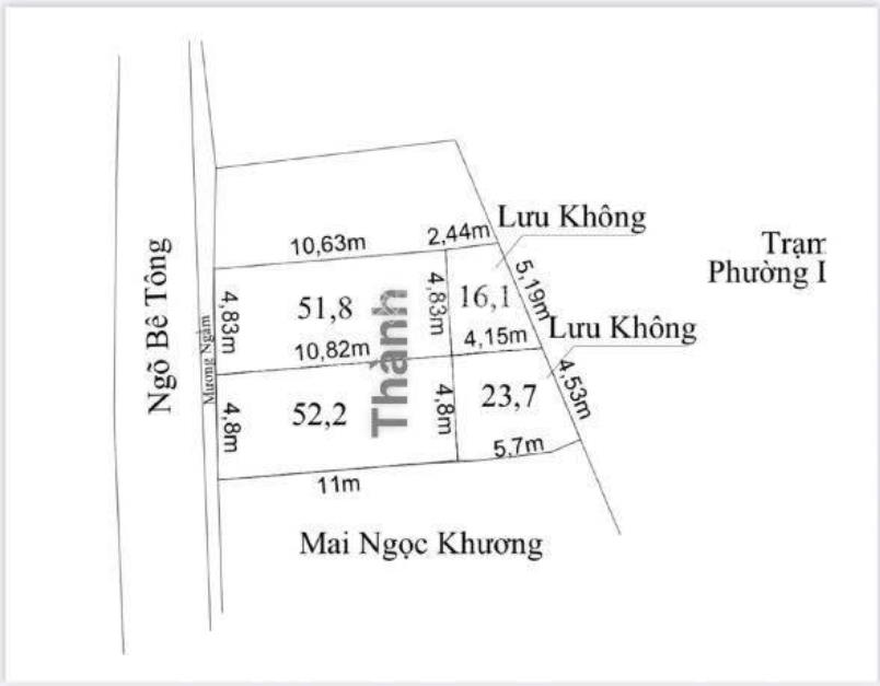 Siêu phẩm mặt đường thành tô (ngay sân bay) hải an  hải phòng. dt 166m2 ngang 6m. giá 26.5tr/m2