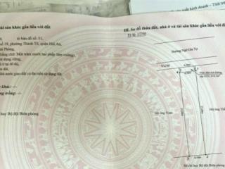 Siêu phầm mặt đường ngô gia tự .tặng nhà cấp 4 đang kinh doanh buôn bán tốt
đt 112.5m2
giá 8xtr/ m2