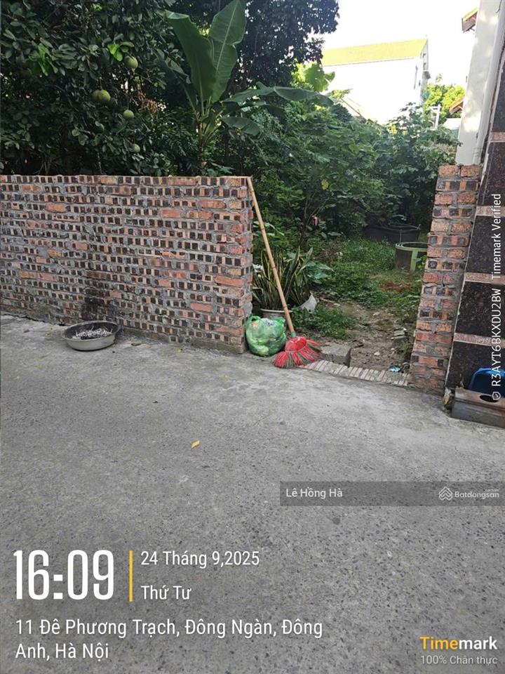 Chính chủ bán đất 73.5m² đông ngàn, đông anh cách cầu đông trù 500m, đường 3m, giá 95tr/m²