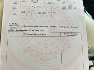 Bán đất đẹp tại đường 1e phước thiện, 7,3 tỷ, 133m2, ngay vinhome q9, đã có sổ