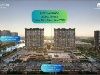 Giỏ hàng độc quyền căn hộ 4pn tại lumiere midtown  căn góc  view tttm  kênh đào nhạc nước