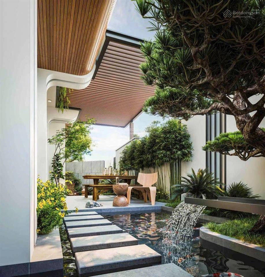 Booking  sola villa vườn  ba mặt giáp sông, ngay bến du thuyền tại the global city