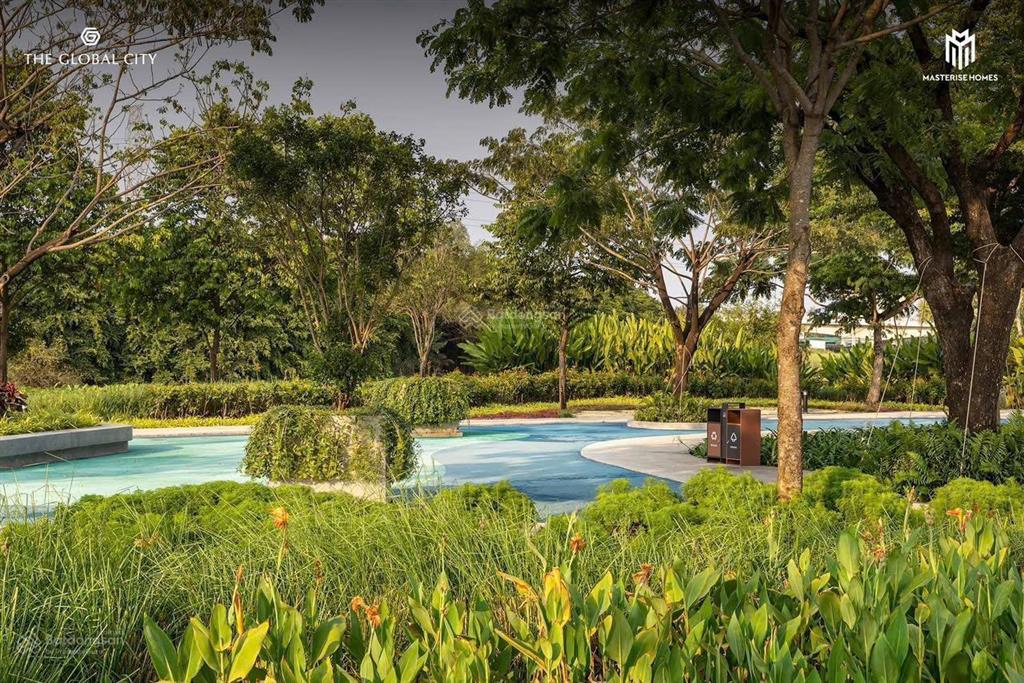 Booking  sola villa vườn  ba mặt giáp sông, ngay bến du thuyền tại the global city