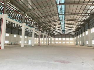 Cho thuê kho xưởng mới 5000m2 giá tốt 2,7 usd/m2 ~ 70ng/m2/th tại kcn bến lức, long an