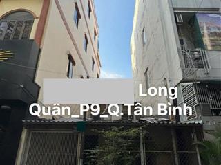 Nhà 2 mt hẻm 752 lạc long quân, p9, tân bình, 101m2 giá 10.8 tỷ tl