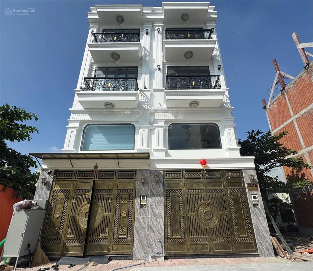 Nhà 4 tầng mới 100%, đs 40, hiệp bình chánh, 51m2 đường 7m, kdc đồng bộ, 7,x tỷ