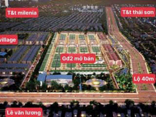 Xuất ngoại giao sài gòn village long hậu, cần giuộc, long an. giá dự kiến chỉ 35tr/m2