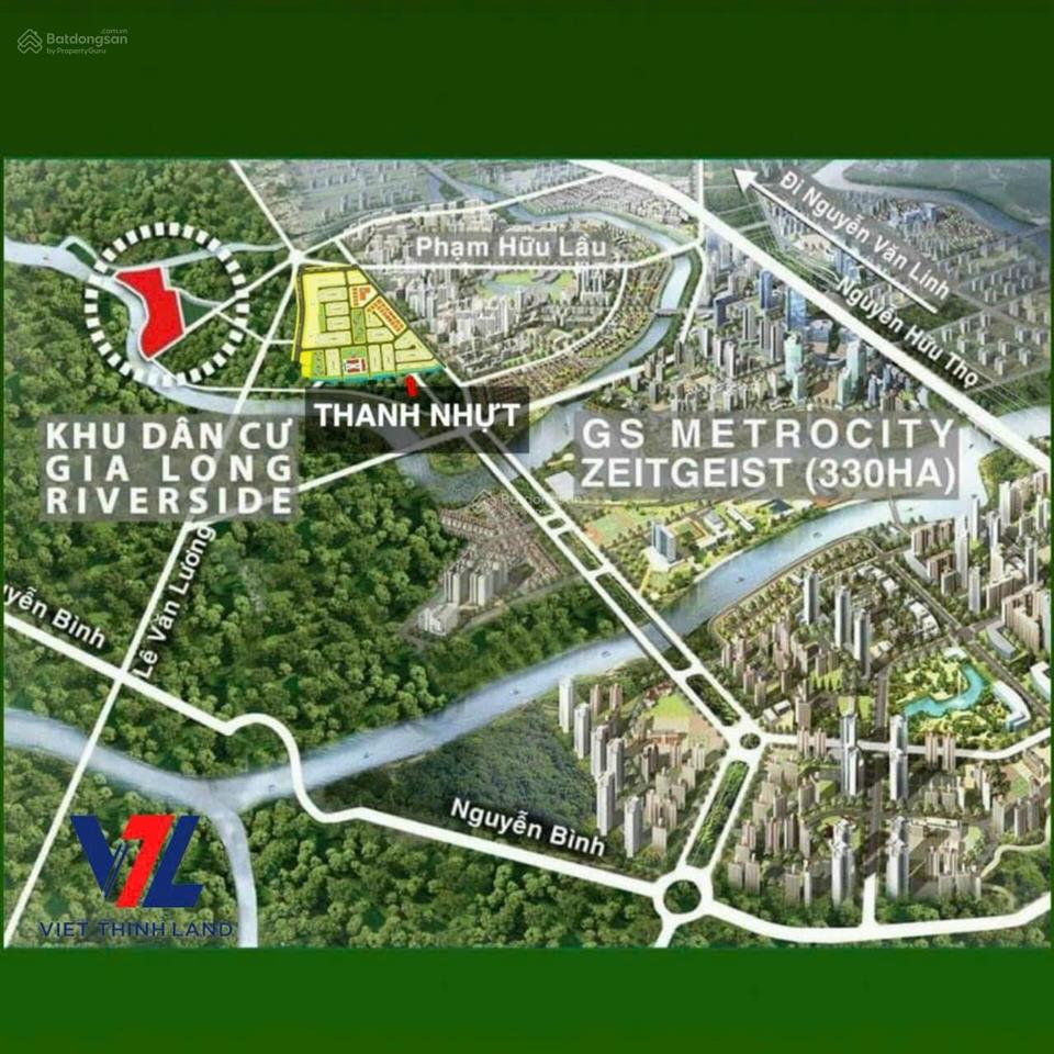 Duy nhất 1  góc đối diện công viên đường to, vỉa hè rộng giá 65tr/m2  kdc thanh nhựt