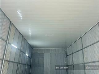 Cho thuê kho mới dựng trần điền định công dt 125m2 xe 5 tấn đỗ cửa