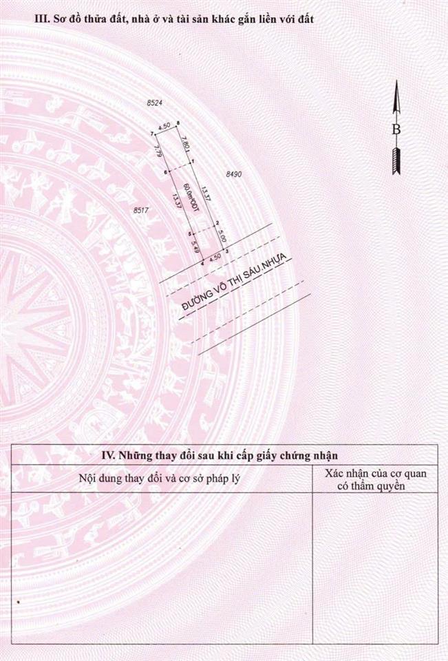 Bán đất đường võ thị sáu cạnh big c go! dĩ an vị trí đẹp, tiện ích, gần làng đại học thủ đức