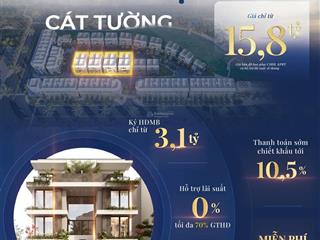 Sở hữu ngay biệt thự ven sông tại khu đô thị bạch đằng ngay đối diện trung tâm hành chính mới