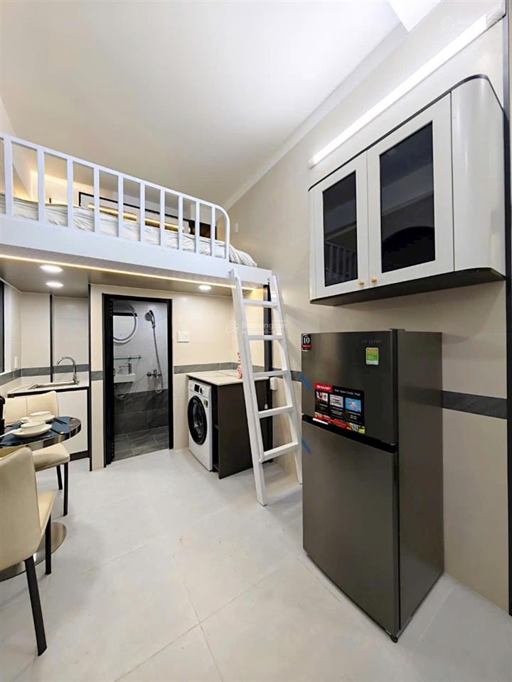 Cho thuê căn hộ full nội thất balcony 40 m2 đc đặng thùy trâm bình thạnh phòng 40 m2. balcony lầu