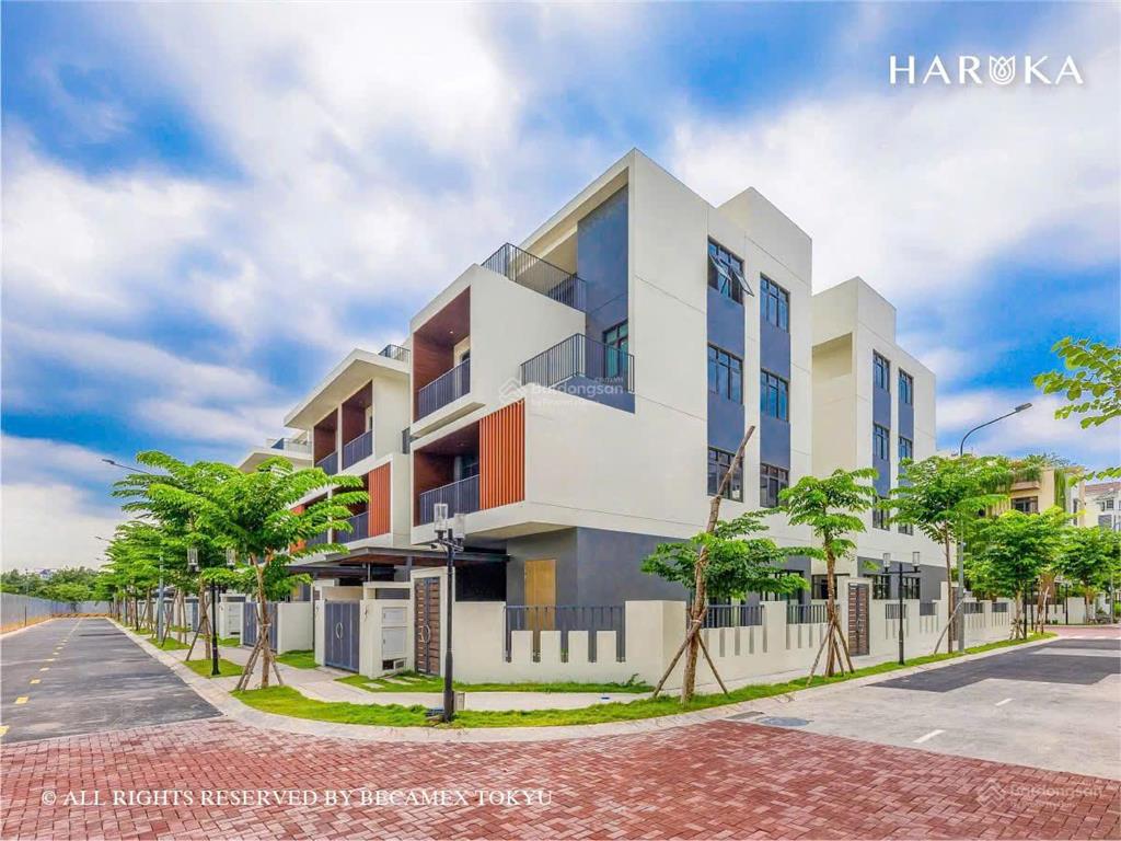 Bán nhà phố haruka midori park, 1 trệt 3 lầu 1 sân thượng, dt đất 114m2, giá 10,3 tỷ
