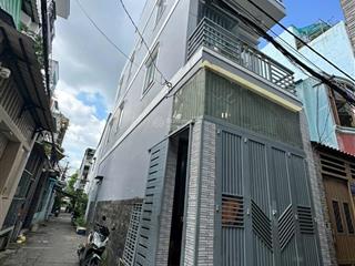 Nhà hẻm thẳng 3m bùi huy bích p12 q8 cách siêu thị coopmart 300m