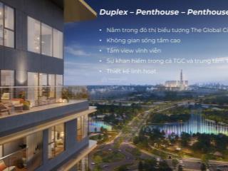 Bán duplex  penthouse  duplex penthouse số lượng cực hiếm tại lumiere midtown  the global city