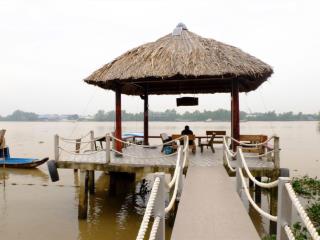 Bán khu nghỉ dưỡng ven sông tại cồn phụng bến tre