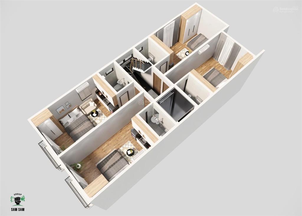 Bán toà ccmn lô góc lê quang đạo, 85m2xmt 6.5m, 8t, 25p khép kín thoáng 3 mặt, doanh thu 110tr/th