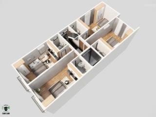 Bán toà ccmn lô góc lê quang đạo, 85m2xmt 6.5m, 8t, 25p khép kín thoáng 3 mặt, doanh thu 110tr/th