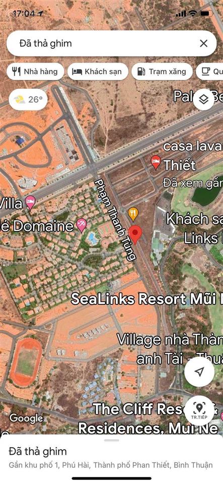 Chính chủ cần bán lô đất a8, 300m2, 19.5tr/m2 view biển, sổ đỏ full thổ cư