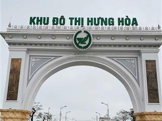 Đất nền khu đô thị hưng hòa trục chính, hướng nam, giá 1,3x tỷ