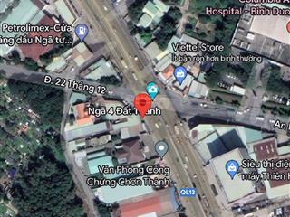 Mặt tiền quốc lộ 13, vị trí vip nhất tỉnh bình dương. đường quốc lộ 13, phường hưng định, thuận an