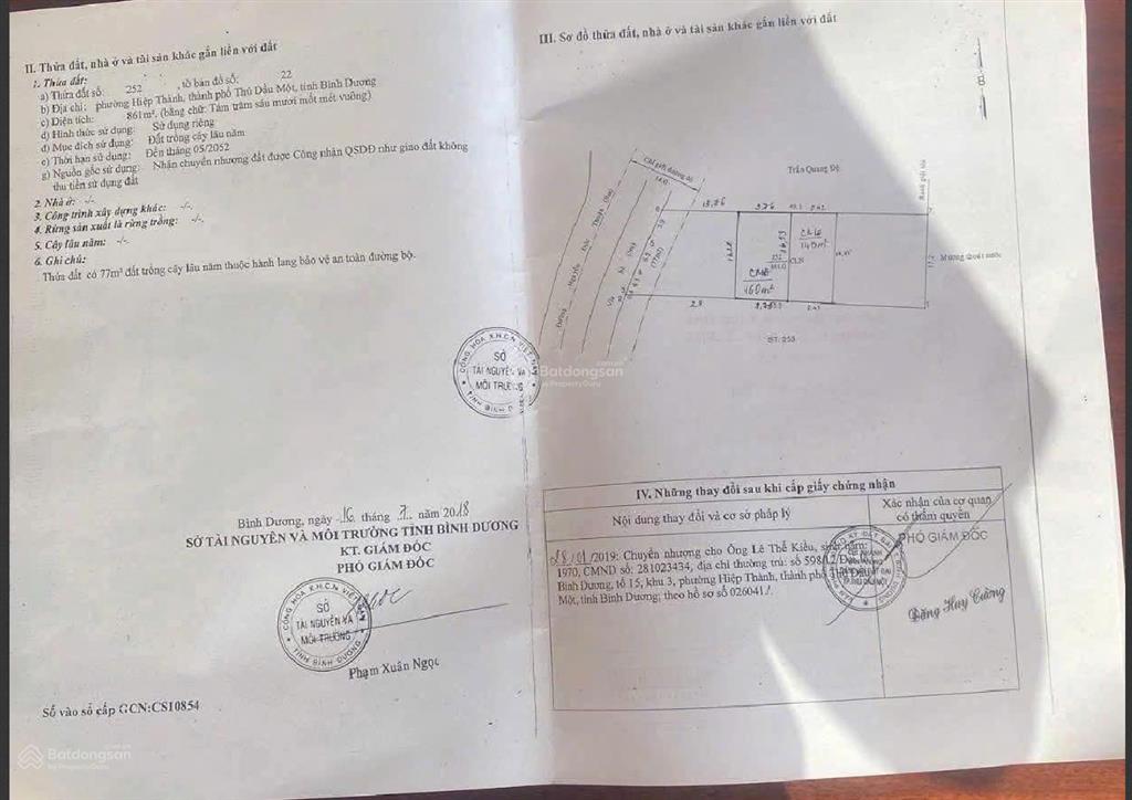 22tỷ300trbán đất mặt tiền nguyễn đức thuận gần quốc lộ 13 đường nguyễn đức thuận, phường hiệp thành