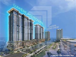 Lumiere midtown, 4 phòng ngủ (141m2) view công viên nhạc nước, chiết khấu ngay 16%, số lượng có hạn