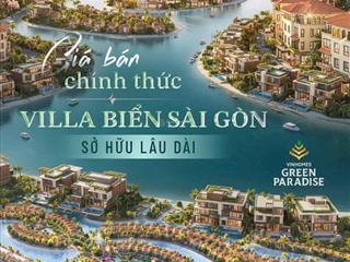 Giỏ hàng mới nhất phân khu vịnh ngọc và vịnh tiên,  ngay trực tiếp cđt