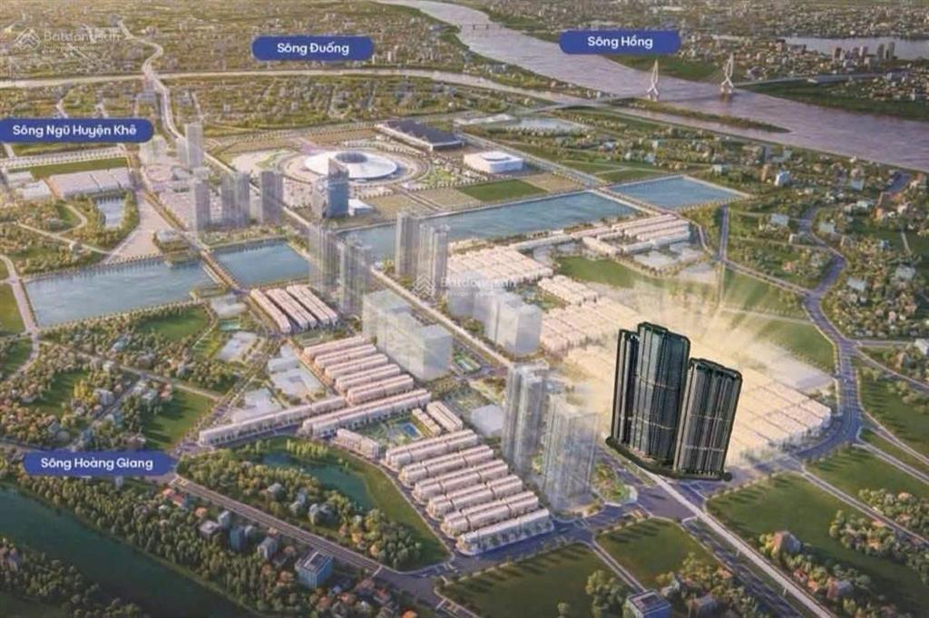 Bán căn 2pn+1 góc hướng view tây nam đông nam. giá chỉ từ 9,6 tỷ tại lumie prime hills cổ loa