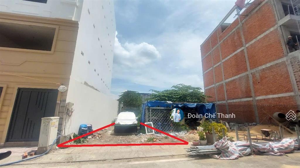 Bán gấp đất thổ cư 75,6m2(nở hậu) đường 7m, ngay chợ trung tâm quận bình tân