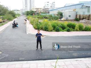 Bán đất thổ cư, đường 13m an dương vương giáp quận 8, giá f0, sổ hồng riêng, xây tự do