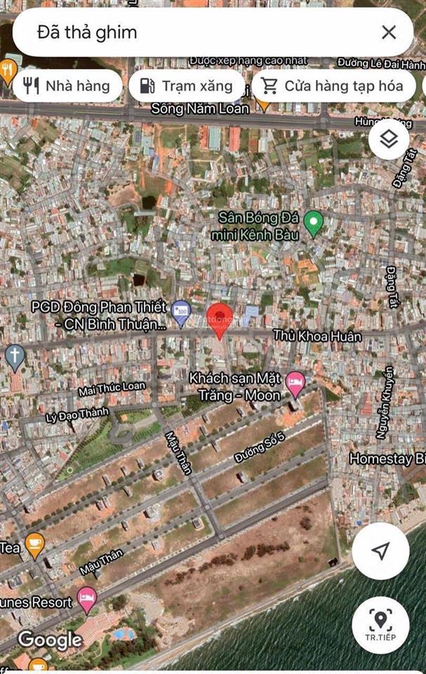 Bán 967m2 thổ cư lô góc mặt tiền thủ khoa huân, phú thuỷ trung tâm kinh doanh giá rẻ