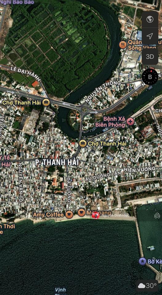 Bán 500m2 thổ cư 100% mặt tiền biển dã tượng, thanh hải kế ocean dunes