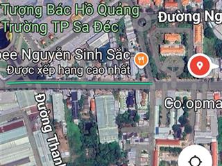 Đất + nhà bán đường nguyễn sinh sắc, phường 1, sa đéc