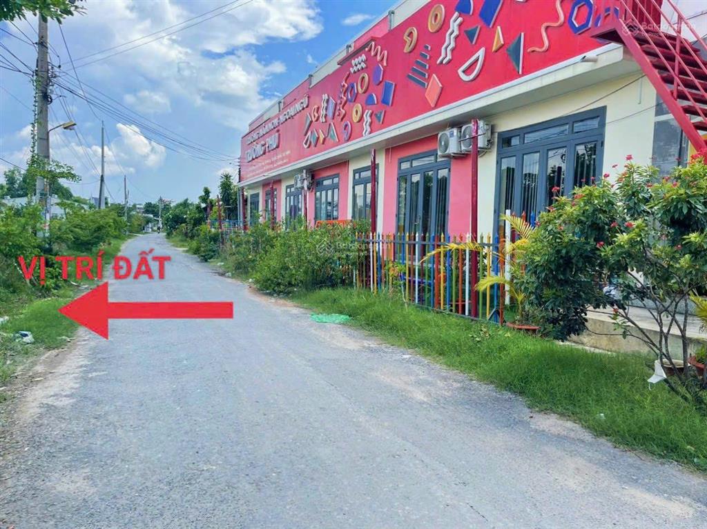 Đất thổ cư mt đường dt825 (110m2) gần ngay chợ trảng bàng, phường an hoà, thị xã trảng bảng.