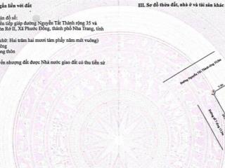 Đất 2 mặt tiền đường nguyễn tất thành 35m khu tdc hòn rớ 2 nha trang đẹp thuận tiện kinh doanh