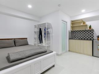 Phòng studio full nt 4,3 triệu  có thang máy, bảo vệ, máy giặt chung